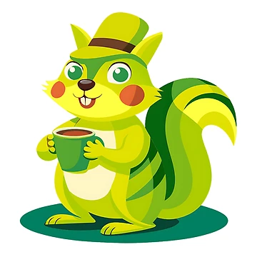 Artwork thumbnail, Chipmunk's Tea Break by WraithDesign