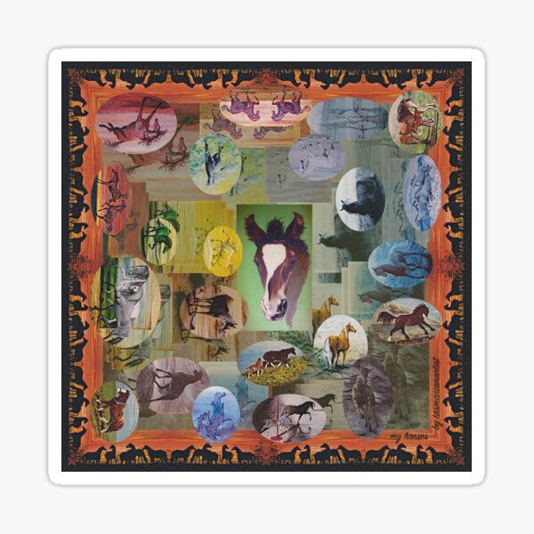 Pilz Moos Muschle Chaefer G S Fraktal und Alles Durenand D1G1TAL-M00DZ by MarliesBugmann Sticker