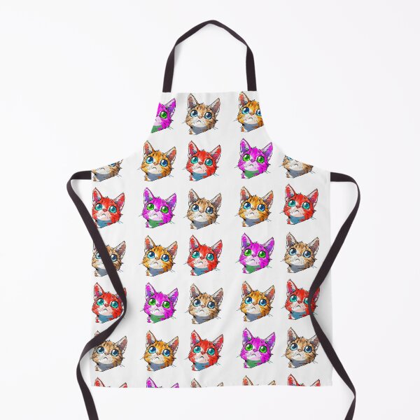 Item preview, Curious Cat Multicolored Sticker Pack designed and sold by ZEESDESIGN.