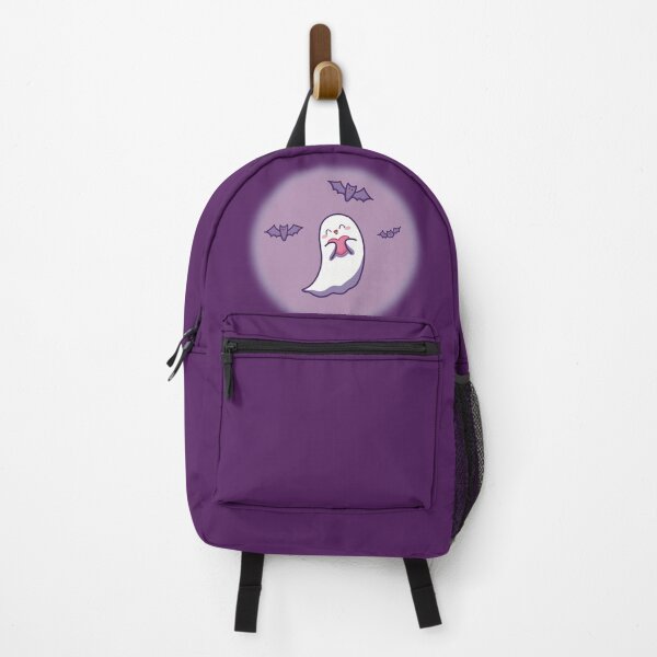 Item preview, Bashful Ghost (purple background) designed and sold by Faeluna-Art.