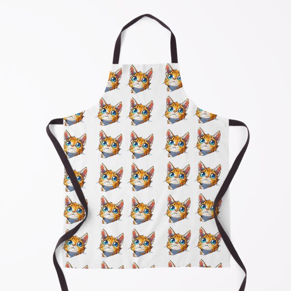 Item preview, Curious Cat Vibrant Yellow Sticker Pack Large designed and sold by ZEESDESIGN.