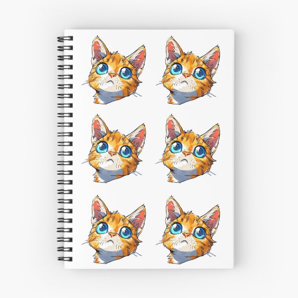 Item preview, Curious Cat Vibrant Yellow Sticker Pack Large designed and sold by ZEESDESIGN.