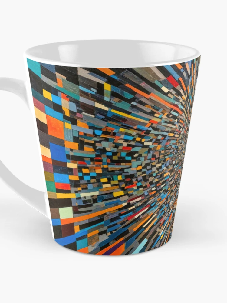 Thumbnail 3 of 4, Coffee Mug, Color Blocks no3 designed and sold by Glenburn Graphics.