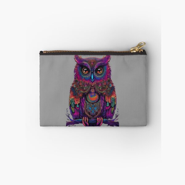 Item preview, Psychedelic owl designed and sold by RiffZoom.