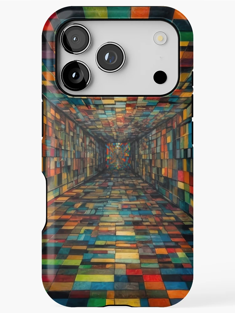 Thumbnail 1 of 4, iPhone Case, Color Blocks no4 designed and sold by Glenburn Graphics.