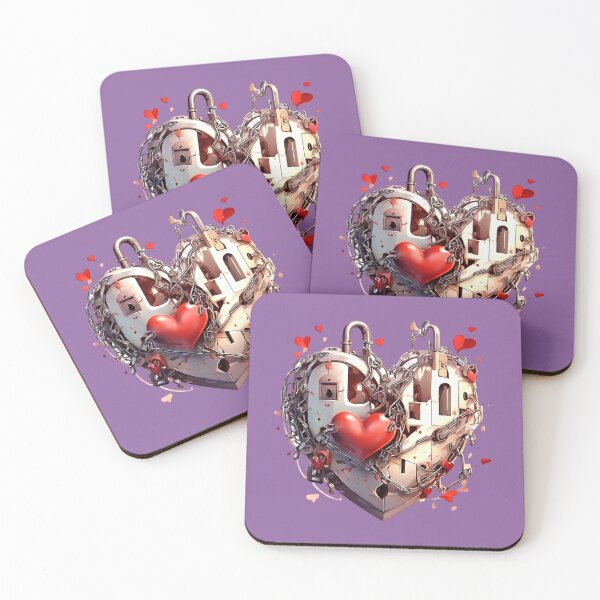 Item preview, Chain Locked Heart  designed and sold by Digiheart.