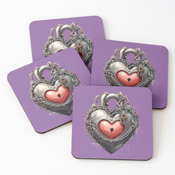 Item preview, Chain Locked Heart  designed and sold by Digiheart.