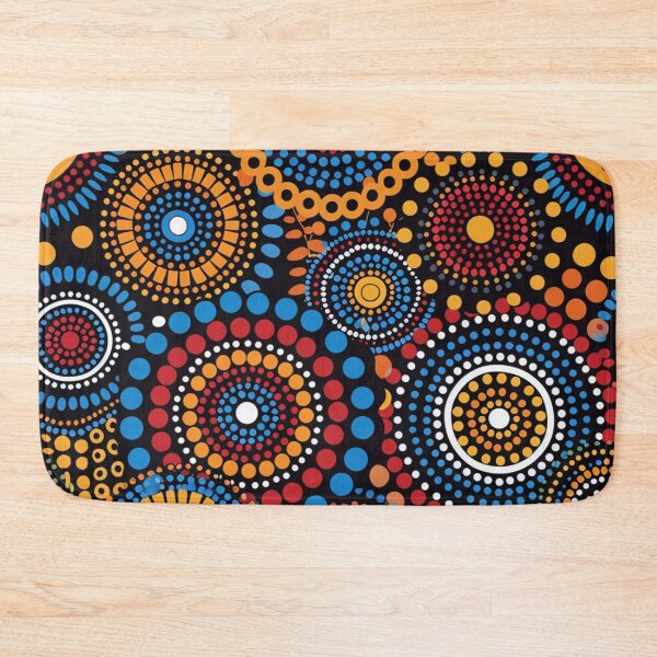 Item preview, Aboriginal Inspired Dot Art - Various Flowers designed and sold by GrinGalore.