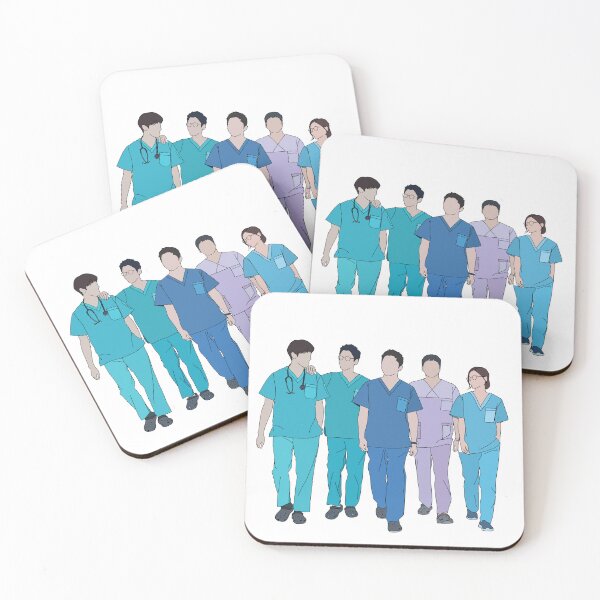 Item preview, Hospital Playlist Sticker designed and sold by pallakspov.