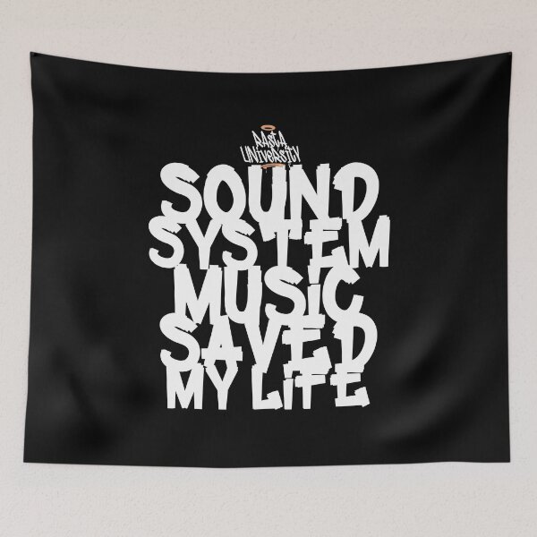 Item preview, Rasta University Sound System Music Saved My Life Reggae designed and sold by rastauniversity.