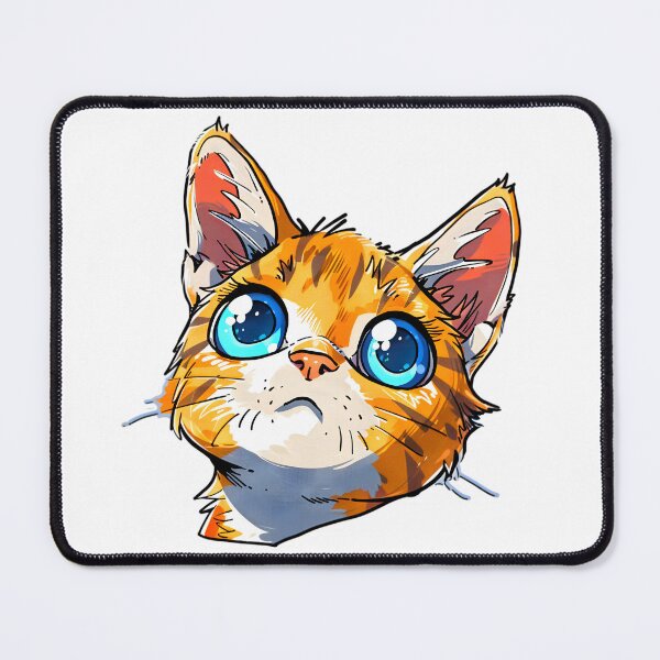 Item preview, Curious Cat Vibrant Yellow Large designed and sold by ZEESDESIGN.
