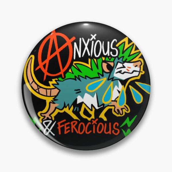 Item preview, Anxious & Ferocious designed and sold by Mlice.