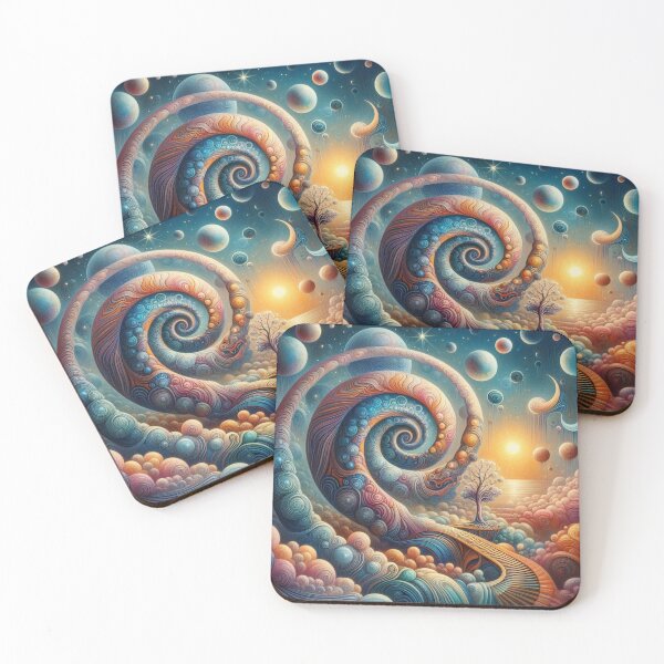 Item preview, Dreamy Twirlscape designed and sold by desAIgns by Rosa.