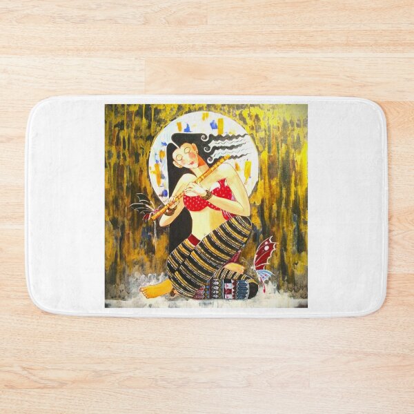 Item preview, Woman with Thai musical instruments. designed and sold by Theartlanna.