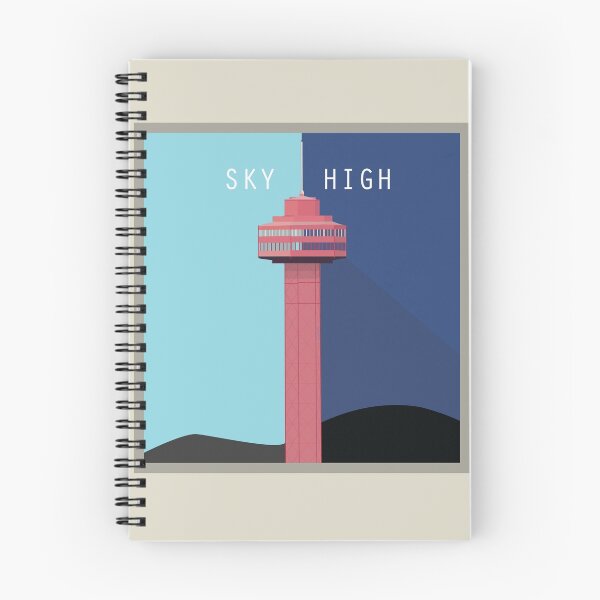 Artikelvorschau, Himmel-Turm bei sechs Flags Magic Mountain Poster entworfen und verkauft von gscoasters.