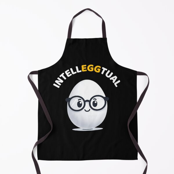 Item preview, Funny Egg Cartoon "IntelleEGGtual" designed and sold by Ingridpd.