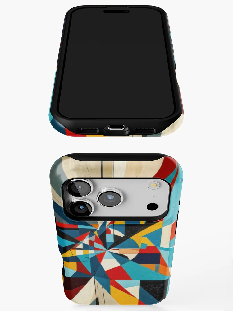 Thumbnail 3 of 4, iPhone Case, Color Abstracts no 2 designed and sold by Glenburn Graphics.