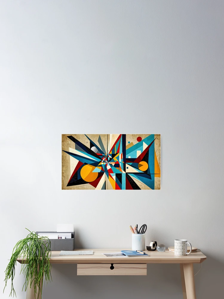 Thumbnail 2 of 3, Poster, Color Abstracts no 2 designed and sold by Glenburn Graphics.