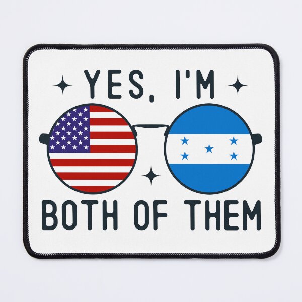 Item preview, Yes I'm Both Of Them American Honduran designed and sold by OX-tright.
