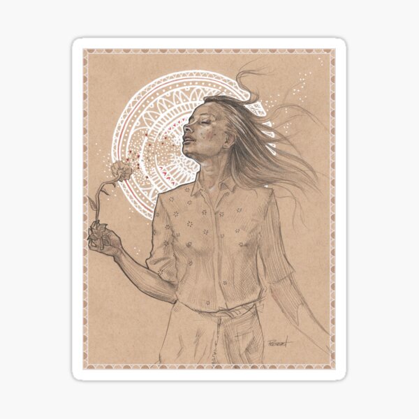 Pollen Hearts Sticker