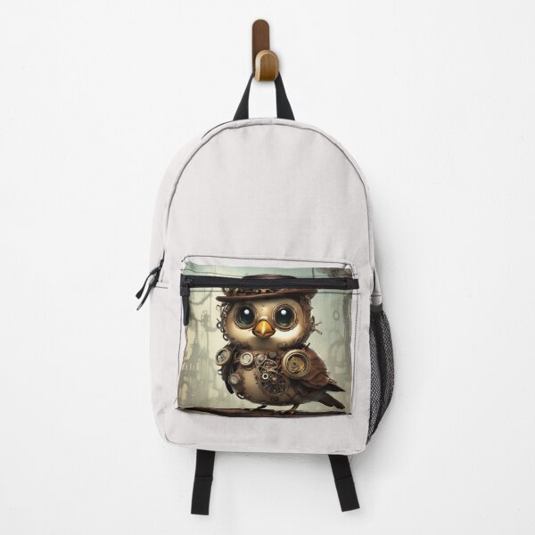 Item preview, Steampunk Owl: A Wise Gear-Powered Guardian designed and sold by FitEnvy.