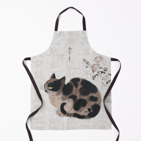 Item preview,  Korean Cat in a Chrysanthemum Garden designed and sold by SeoulJourner.
