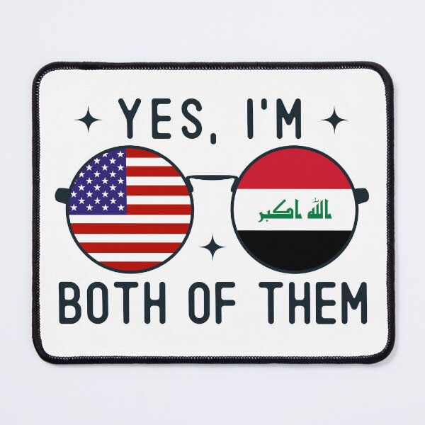 Item preview, Yes I'm Both Of Them American Iraqi designed and sold by OX-tright.