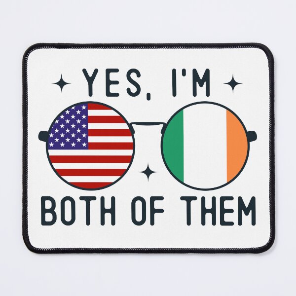 Item preview, Yes I'm Both Of Them American Irish designed and sold by OX-tright.