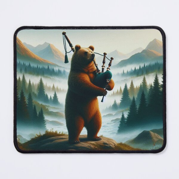 Item preview, Bagpipe Bear designed and sold by Em Phics.