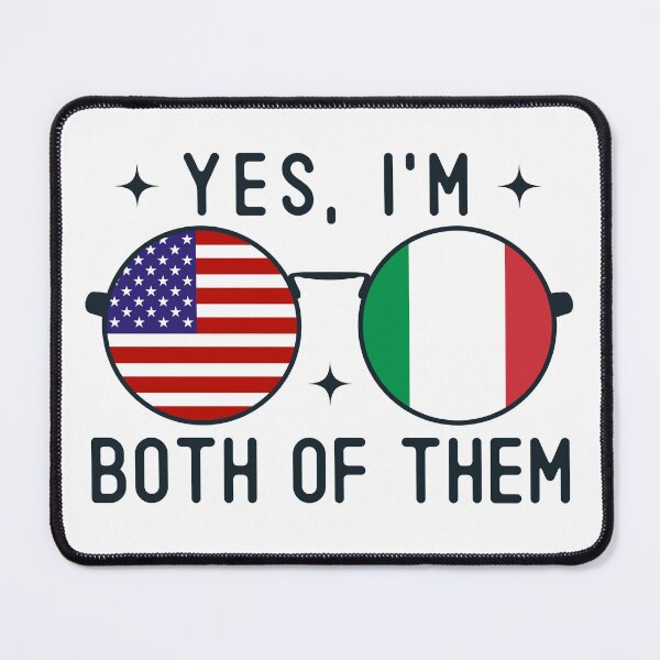 Item preview, Yes I'm Both Of Them American Italian designed and sold by OX-tright.