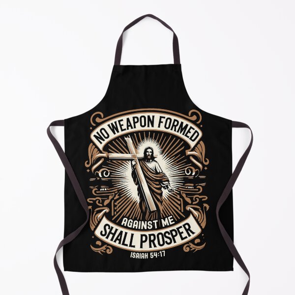 Item preview, No Weapon Formed Against Me Shall Prosper Christian Faith designed and sold by Dressed For Duty.