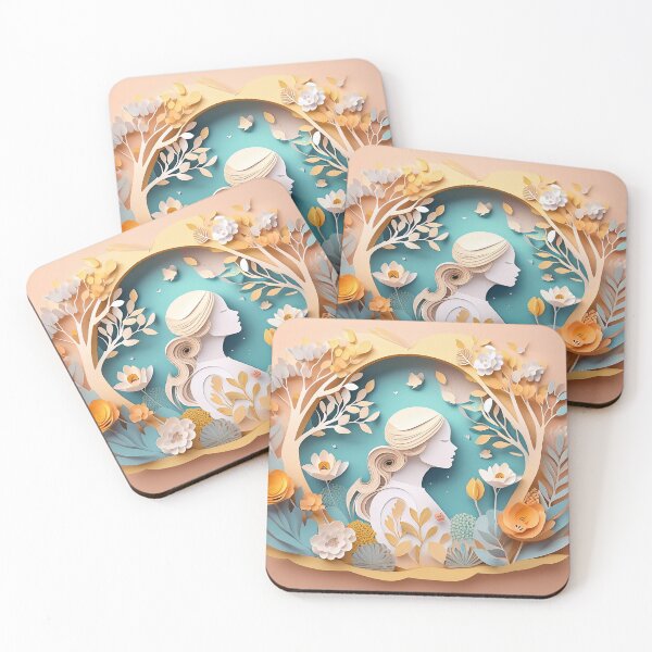 Item preview, Paper Bloom Woman designed and sold by homydesign.