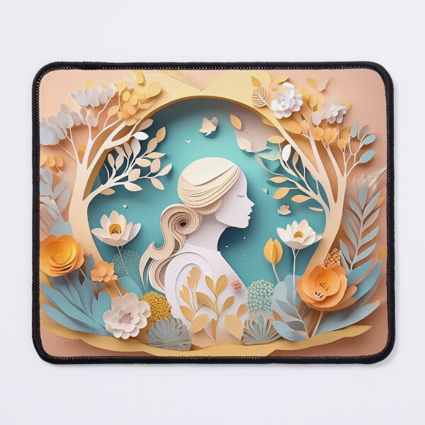 Item preview, Paper Bloom Woman designed and sold by homydesign.