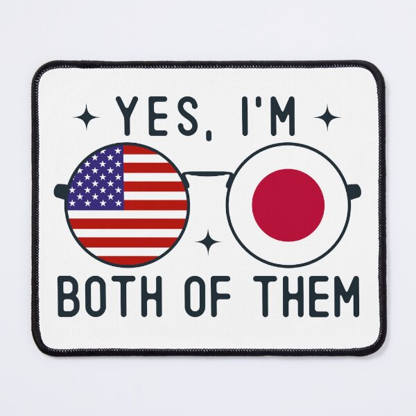 Item preview, Yes I'm Both Of Them American Japanese designed and sold by OX-tright.