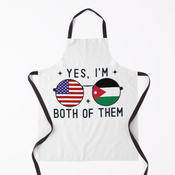 Item preview, Yes I'm Both Of Them American Jordanian designed and sold by OX-tright.