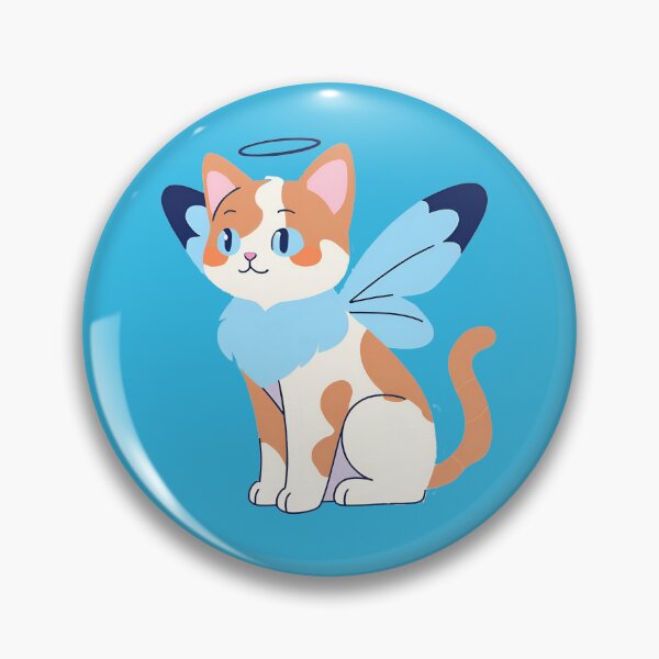 Item preview, Angel fairy kitty cat cartoon designed and sold by Wildwind-style.