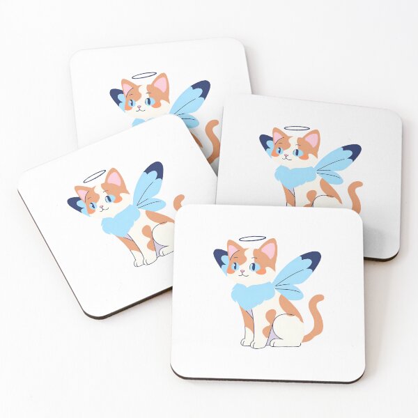 Item preview, Angel fairy kitty cat cartoon designed and sold by Wildwind-style.
