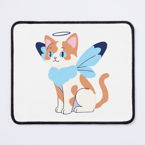 Item preview, Angel fairy kitty cat cartoon designed and sold by Wildwind-style.
