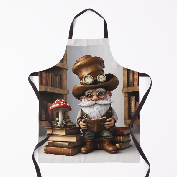 Item preview, Bibliothetech Gnome Design: Guardian of Knowledge designed and sold by FitEnvy.