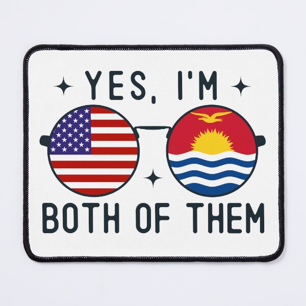 Item preview, Yes I'm Both Of Them American Kiribati designed and sold by OX-tright.