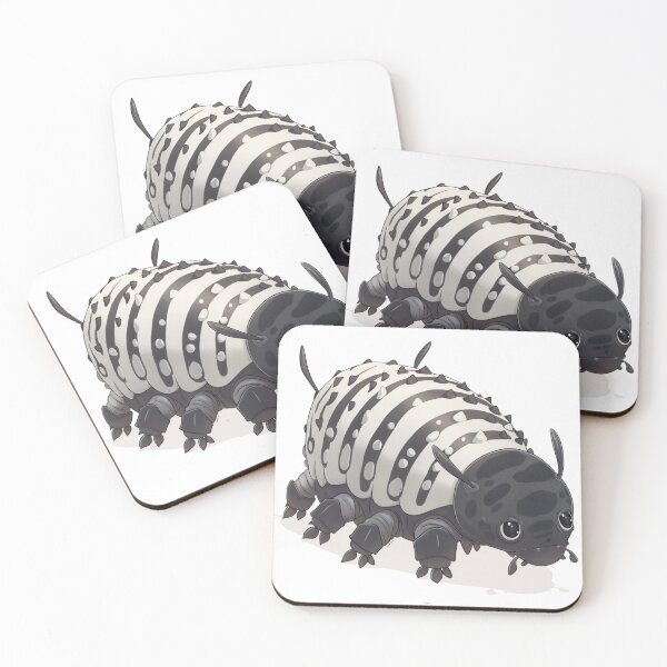 Item preview, Dairy Cow Isopod Cute designed and sold by BanFahSai.