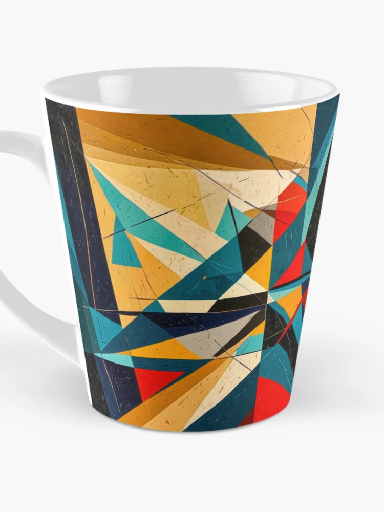 Thumbnail 3 of 4, Coffee Mug, Color Abstracts no 9 designed and sold by Glenburn Graphics.