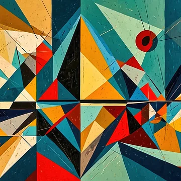 Artwork thumbnail, Color Abstracts no 9 by Glenburn Graphics