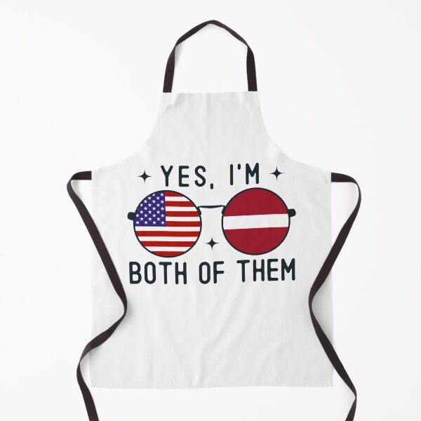 Item preview, Yes I'm Both Of Them American Latvian designed and sold by OX-tright.