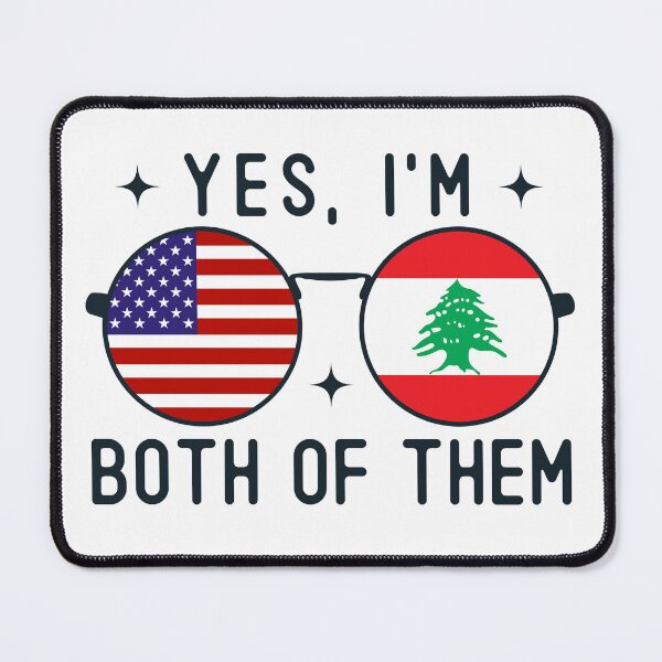 Item preview, Yes I'm Both Of Them American Lebanese designed and sold by OX-tright.