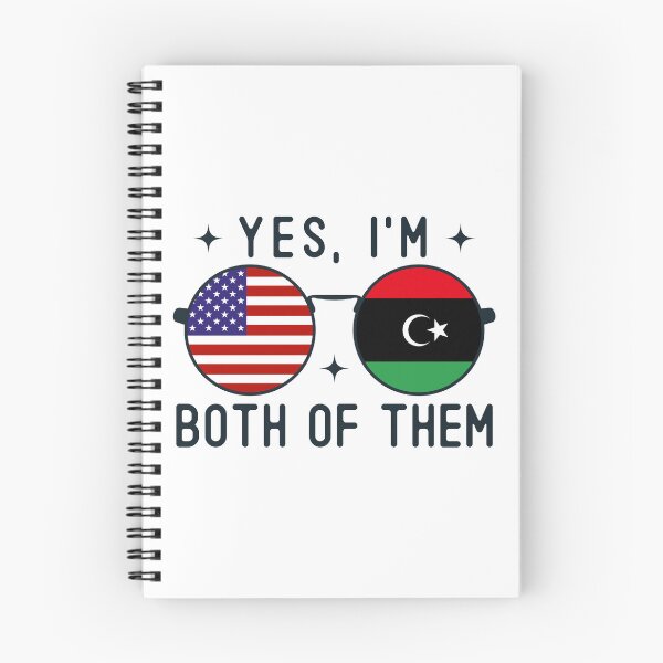 Artikelvorschau, Ja, ich bin beide Amerikaner und Libyer entworfen und verkauft von OX-tright.