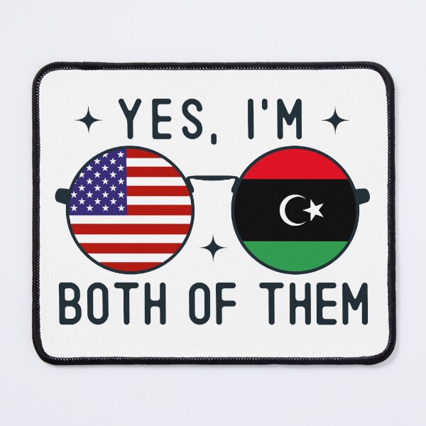 Item preview, Yes I'm Both Of Them American Libyan designed and sold by OX-tright.