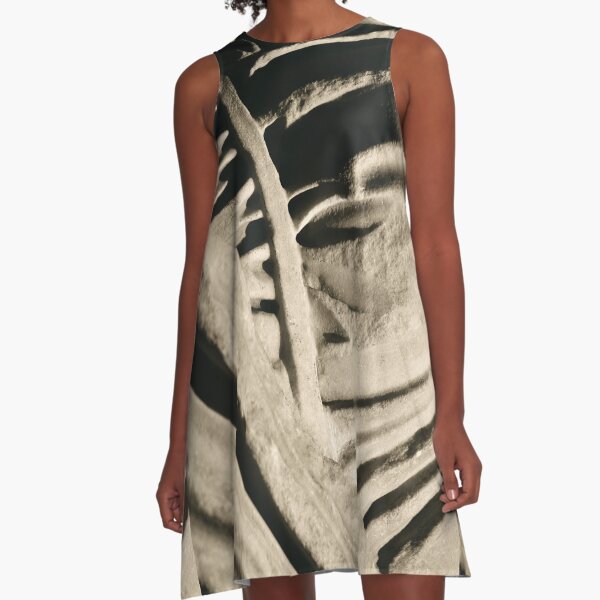 006: Ancient Roman Statue A-Line Dress