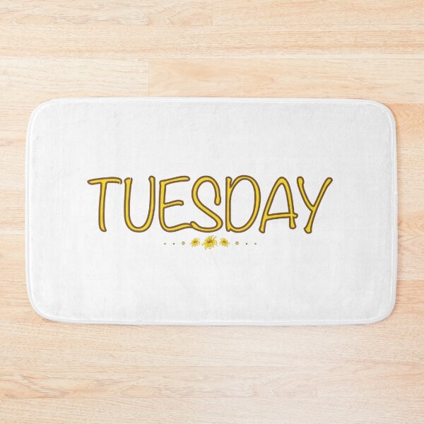 Item preview, Tuesday Weekday Yellow Flower designed and sold by Fransyn.