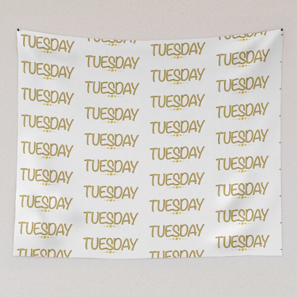 Item preview, Tuesday Weekday Yellow Flower designed and sold by Fransyn.